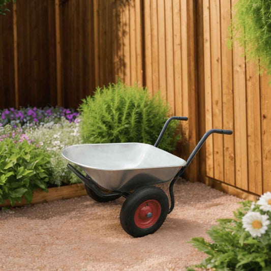 Carriola da Giardino con 2 Ruote 66 L - homemem39