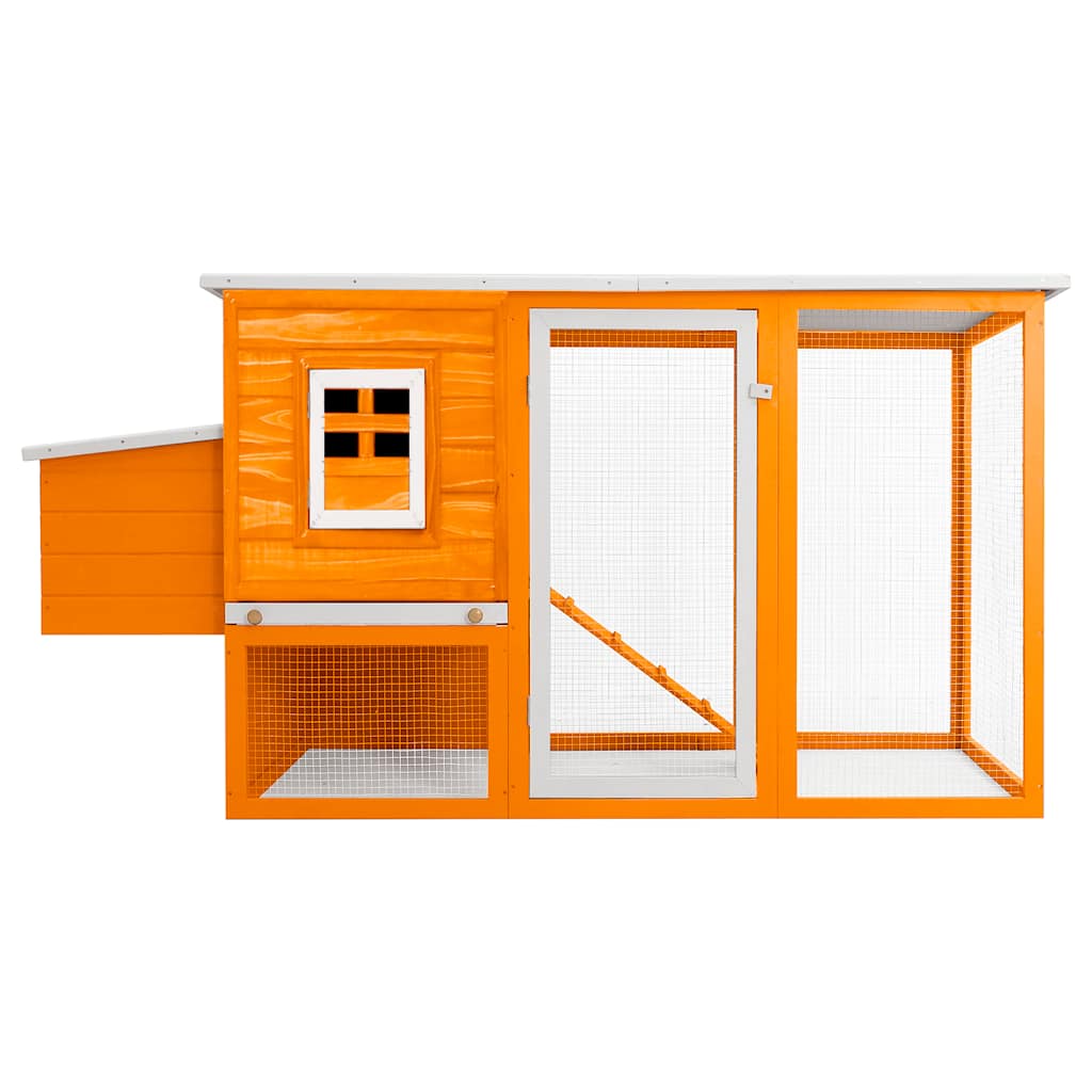 Pollaio all'Aperto con una Casetta di Cova in Legno - homemem39