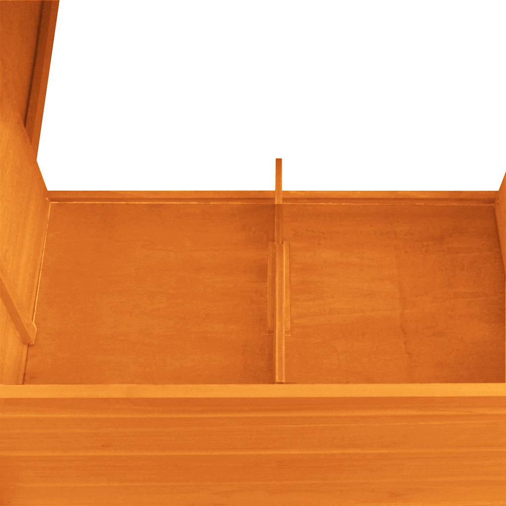 Pollaio all'Aperto con una Casetta di Cova in Legno - homemem39