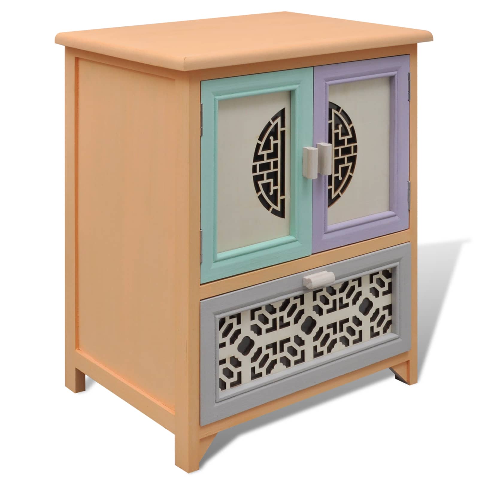 Mobile laterale Multicolore 46 x 34 x 55.5 cm | homemem39
