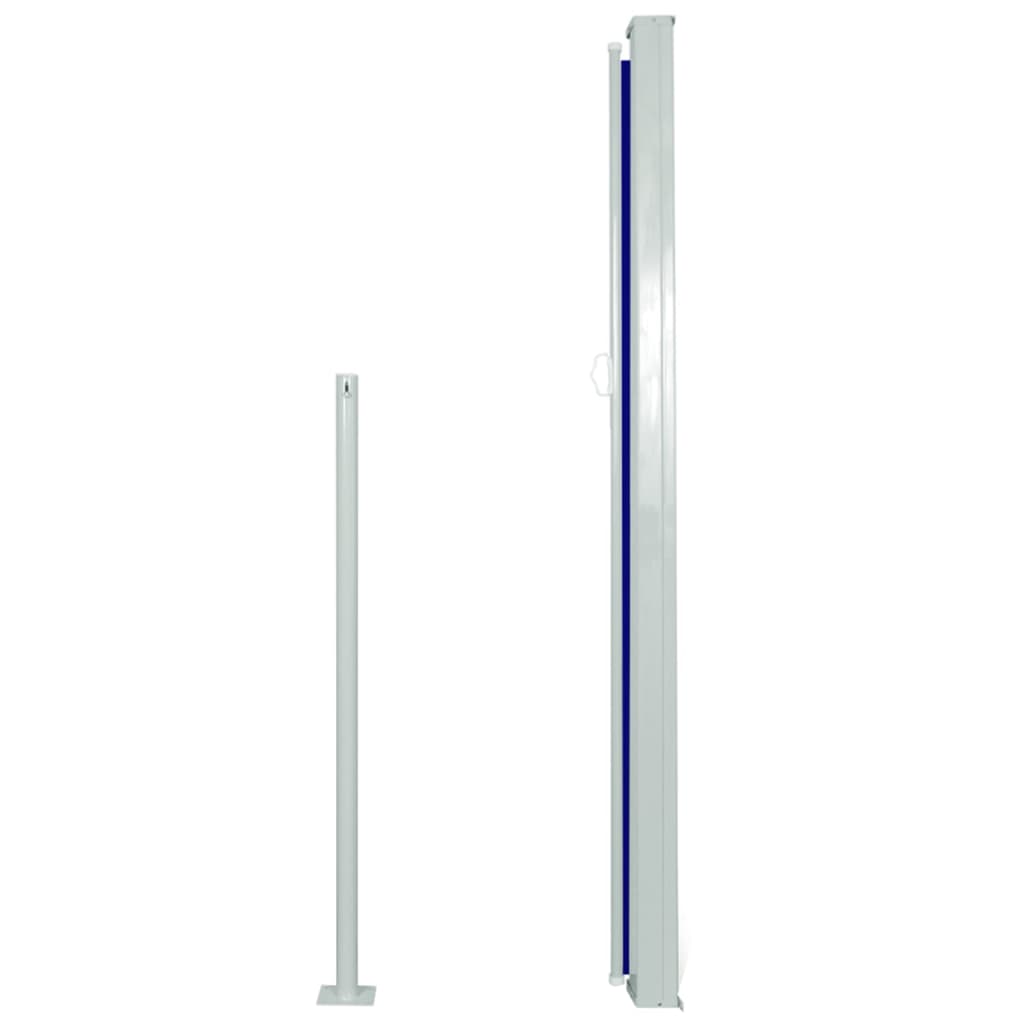 Tendalino Laterale per Patio Terrazzo 160 x 300 cm Blu - homemem39