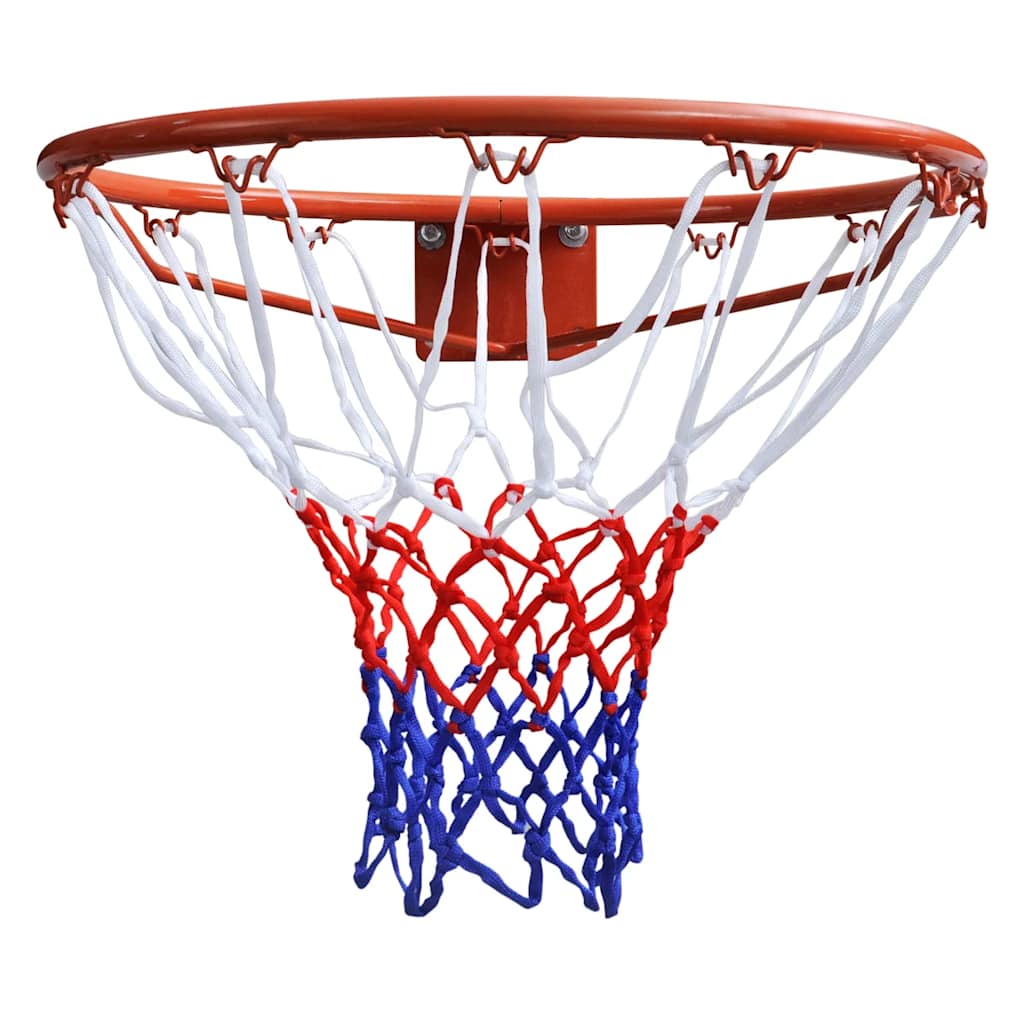Set Canestro da Basket con Rete Arancione 45 cm | homemem39