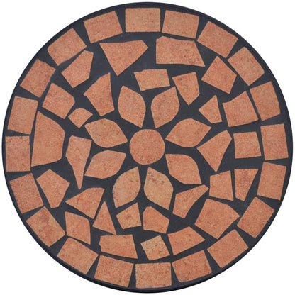Tavolino per Piante con Mosaico Terracotta - homemem39