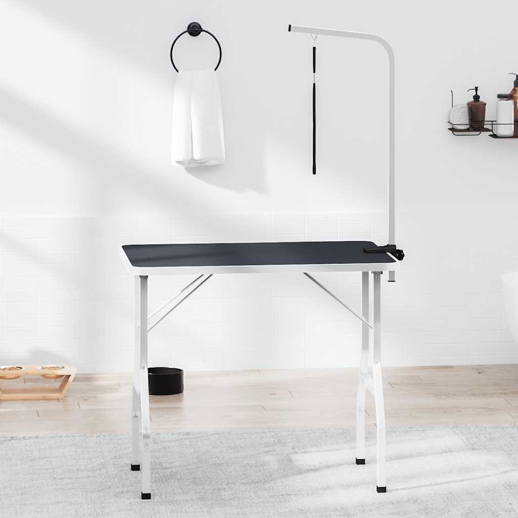 Tavolo Toelettatura Cani Gatti Animali Regolabile 1 Guinzaglio - homemem39