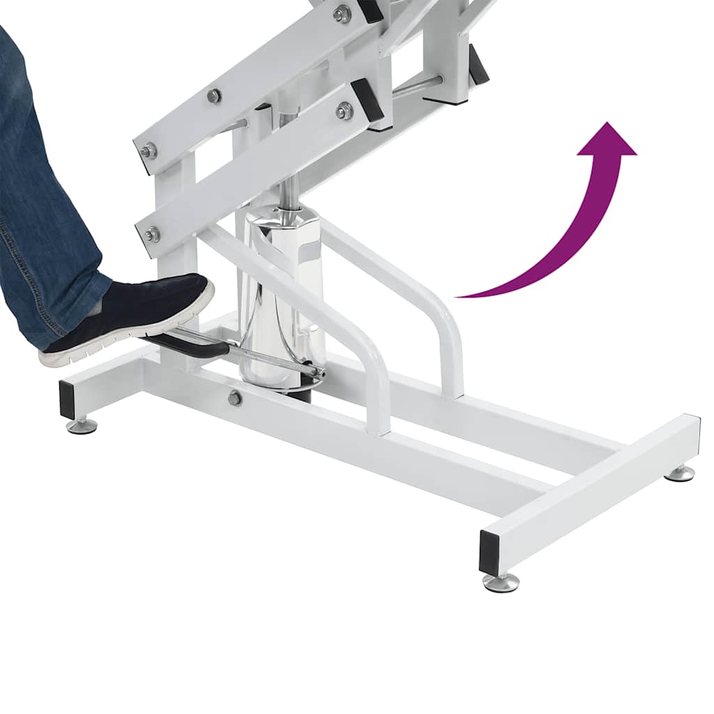 Tavolo di Toelettatura Idraulico per Cani Gatti Regolabile - homemem39