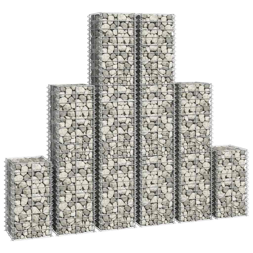 Set Gabbioni 6 pz in Filo Zincato | homemem39