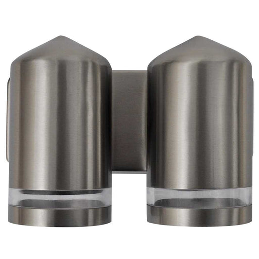 Lampada LED a Parete Acciaio Inox con Testa a Cono - homemem39