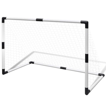 Set Mini Porte da Calcio 2 pz per Bambini 91,5 x 48 x 61 cm - homemem39