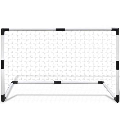 Set Mini Porte da Calcio 2 pz per Bambini 91,5 x 48 x 61 cm - homemem39