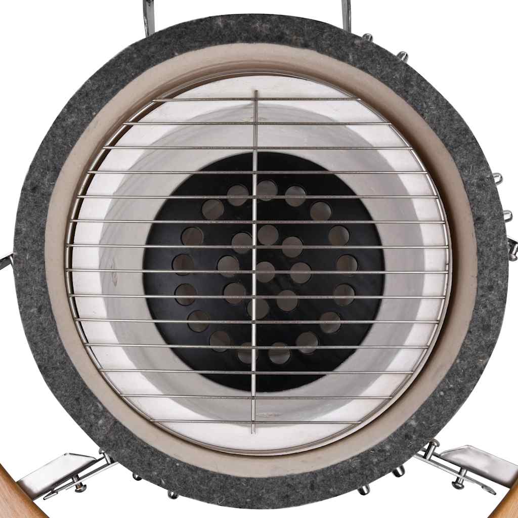 Barbecue Kamado in ceramica griglia fumatore 33 cm