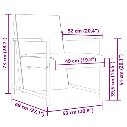 Poltrone 2 pz con Telaio Cromato Bianche in Similpelle | homemem39