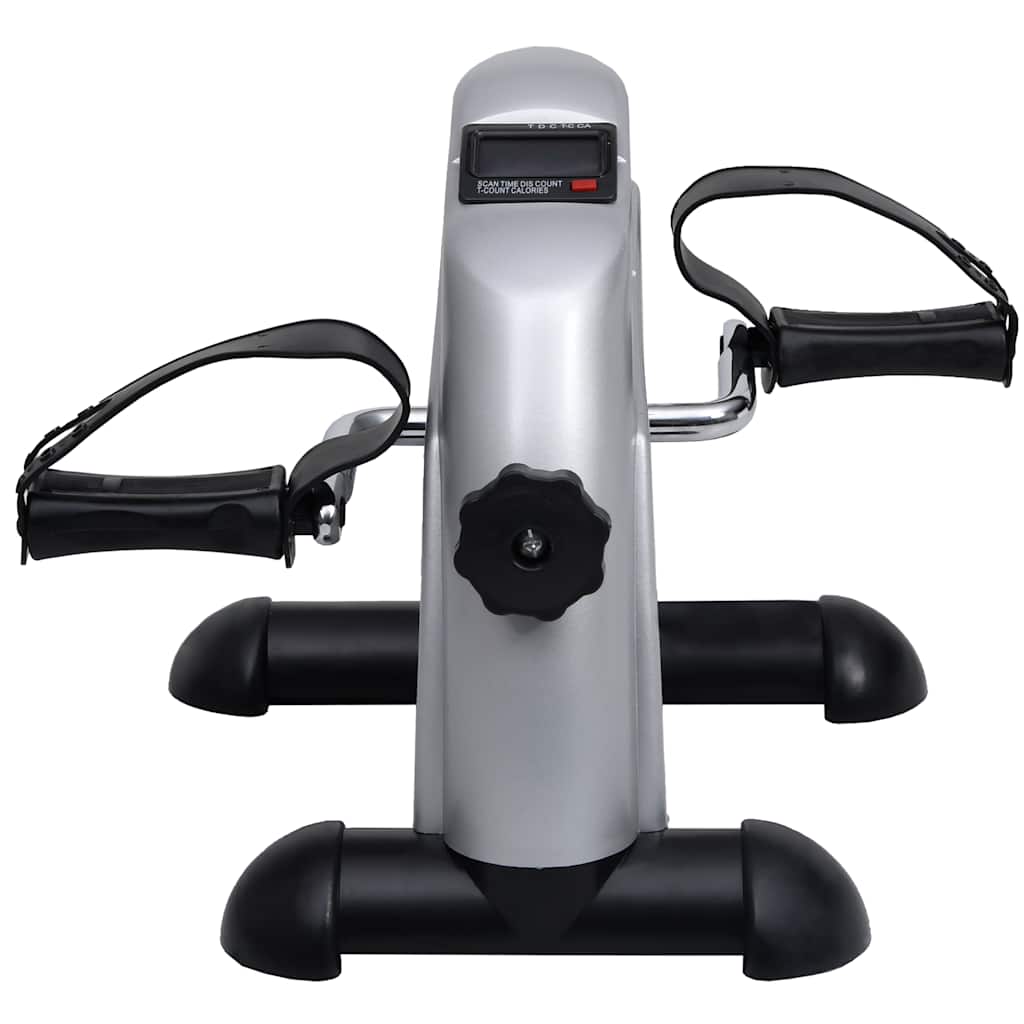Mini Cyclette Fitness con Volano in Plastica Argento | homemem39