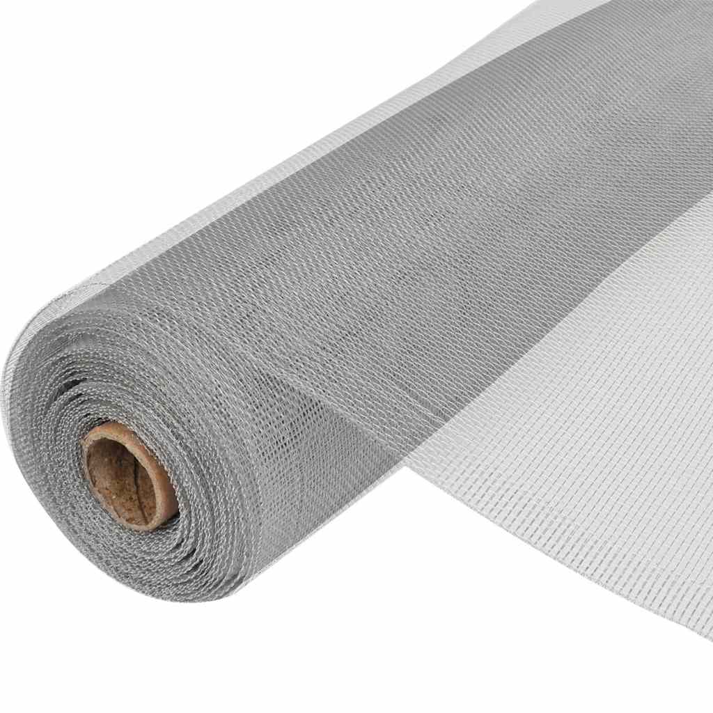 Zanzariera in Alluminio 100x500 cm Argento | homemem39