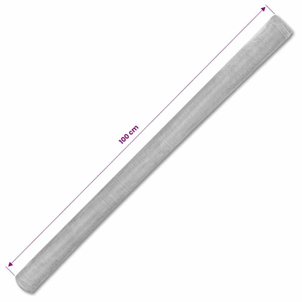 Zanzariera in Alluminio 100x500 cm Argento | homemem39