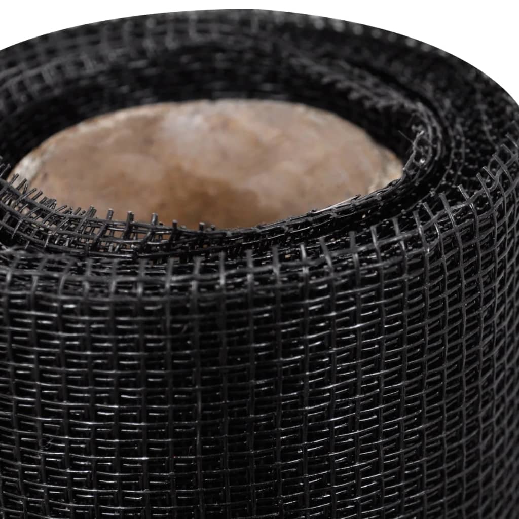 Zanzariera in Fibra di Vetro 100x500 cm Nera | homemem39