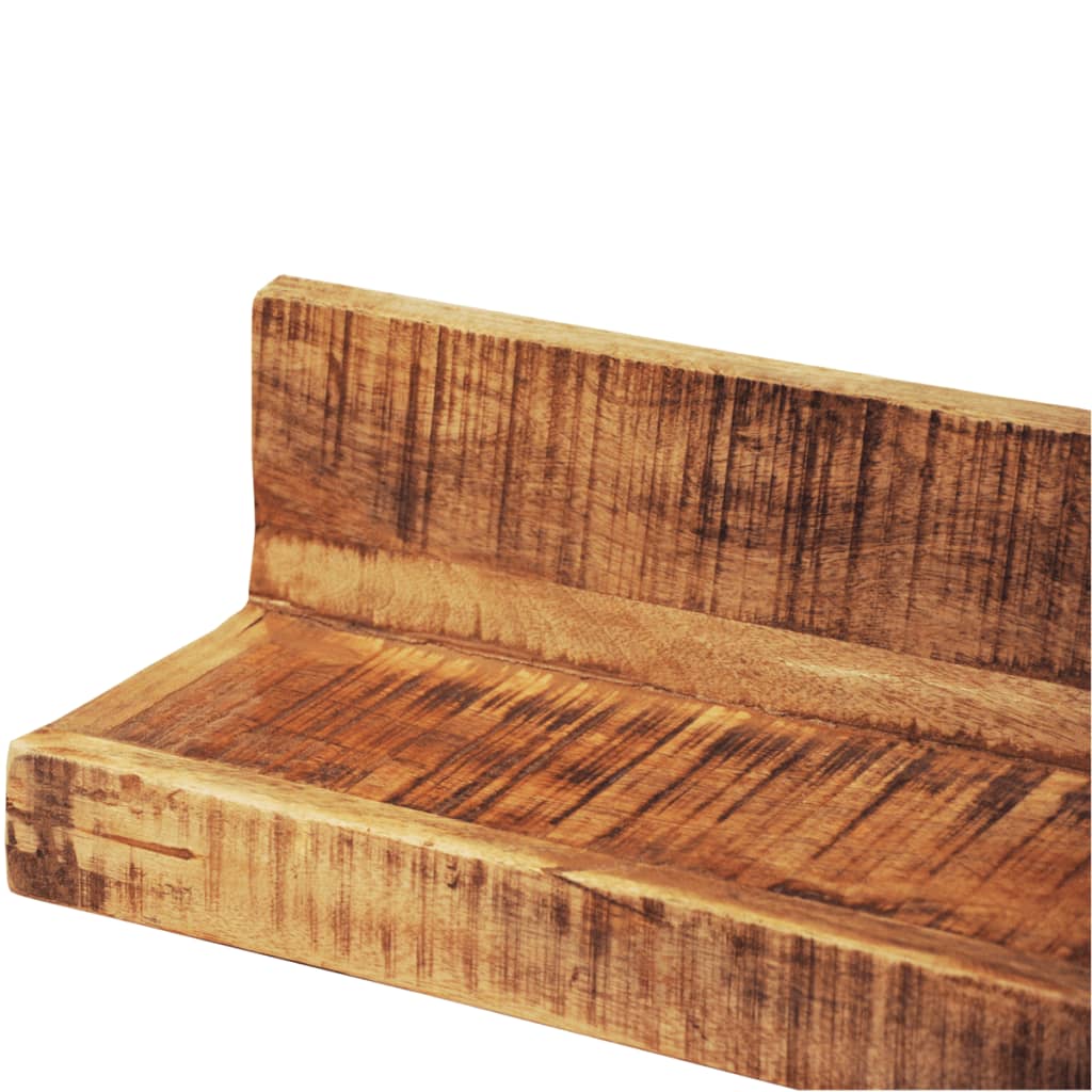 Mensole a muro in legno massiccio 2 articoli | homemem39
