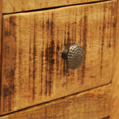 Comodino con 1 Cassetto in Legno Massello di Mango | homemem39