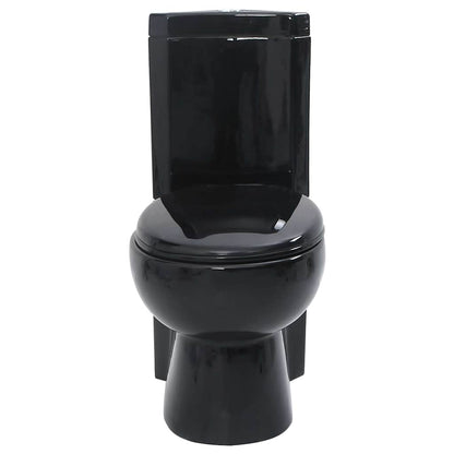 Vaso WC in Ceramica da Bagno ad Angolo Nero | homemem39
