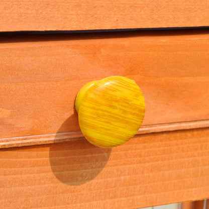 Conigliera all'Aperto Grande Gabbia Animali Piccoli Una Casetta