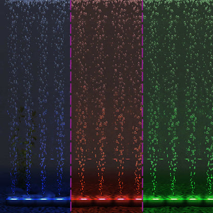 Luce a LED per Acquario con Bolle RGB 48 cm
