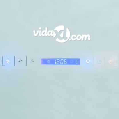 Cappa in Vetro Temperato Bianca 600 mm