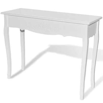 Tavolo Consolle da Trucco Bianco - homemem39