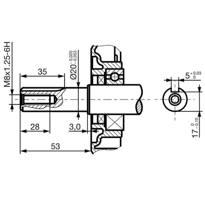 Motore a Benzina Nero 6,5 HP 4,8 kW | homemem39