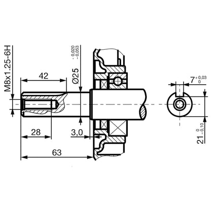 Motore a Benzina 15 HP 11 kW Nero | homemem39