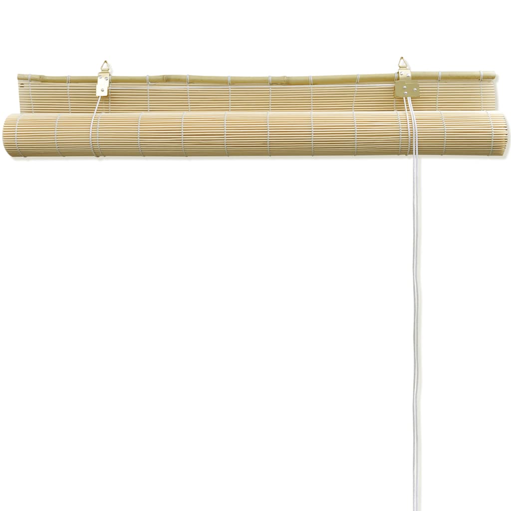 Tende a Rullo in Bambù Naturale 120x220 cm - homemem39