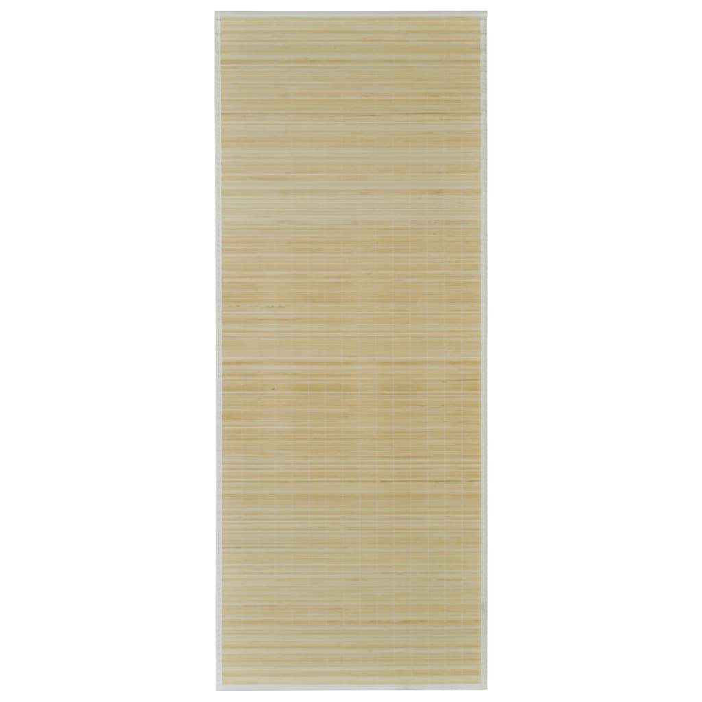 Tappeto Rettangolare in Bambù Naturale 80 x 300 cm - homemem39