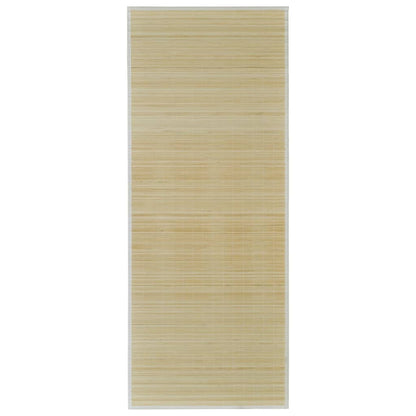 Tappeto Rettangolare in Bambù Naturale 80 x 300 cm - homemem39
