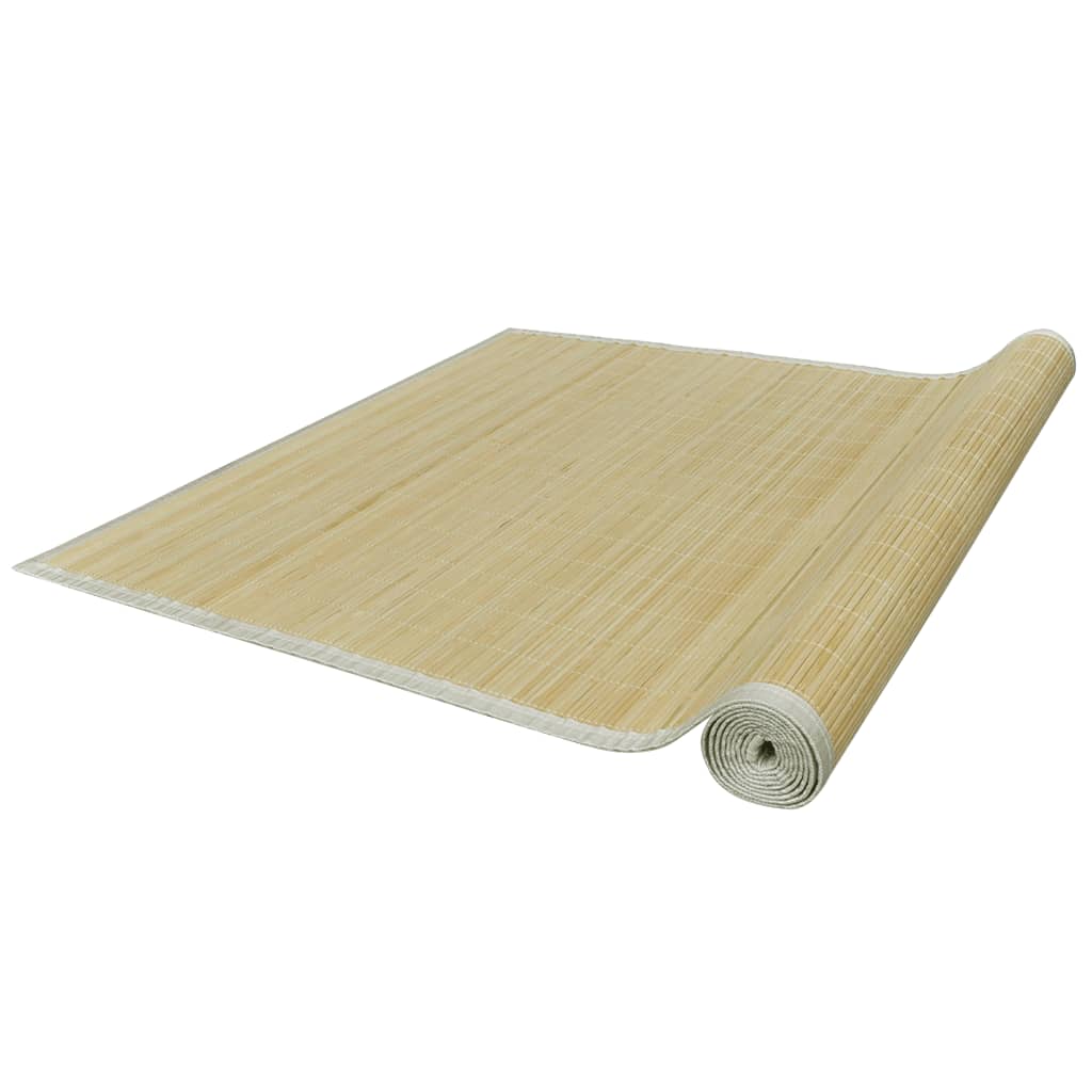 Tappeto Rettangolare in Bambù Naturale 80 x 300 cm - homemem39