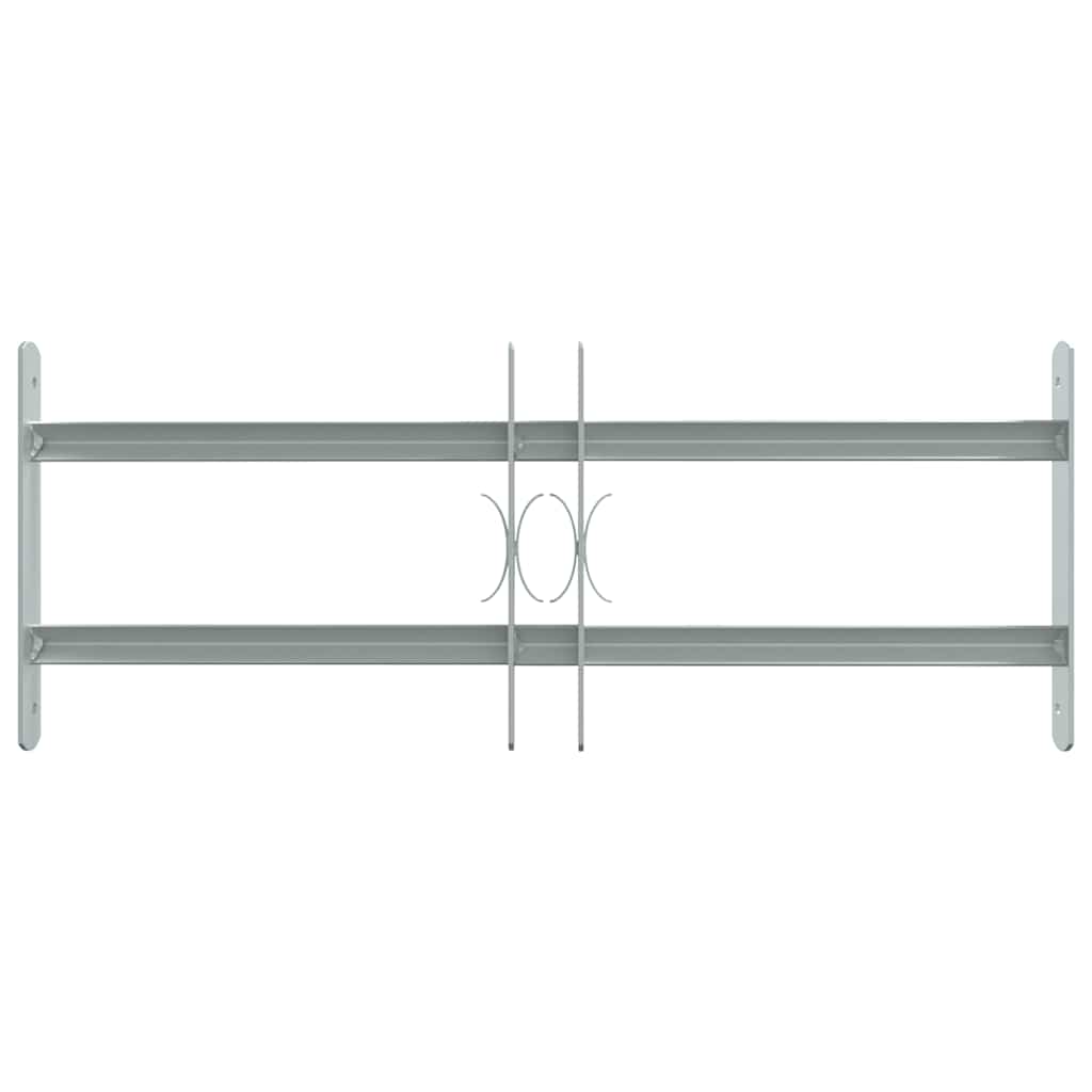 Grate per Finestre Regolabili 2 Barre Trasversali 500-650 mm