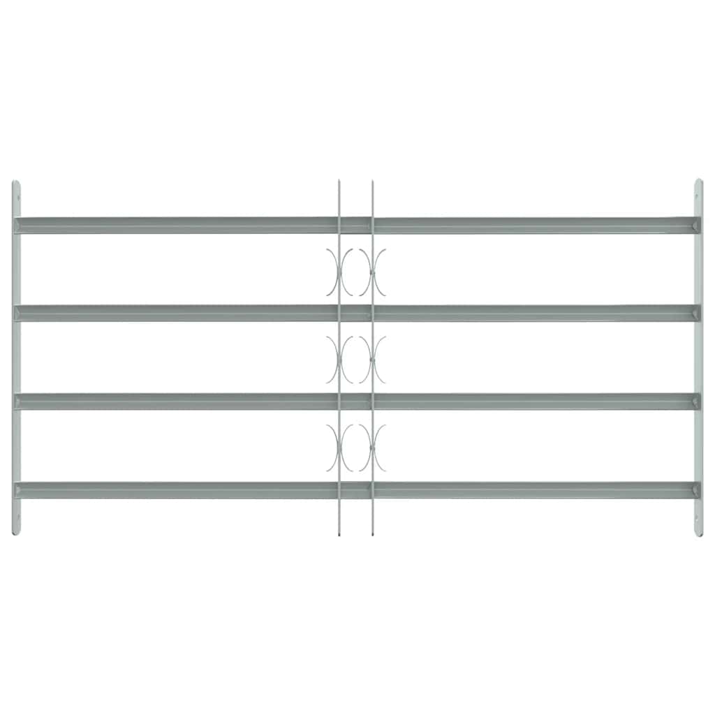 Grate per Finestre Regolabili 4 Barre Trasversali 700-1050 mm
