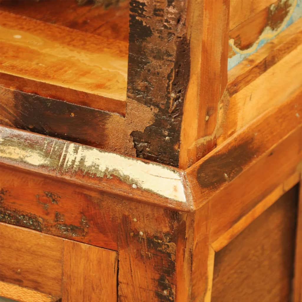 Libreria in Legno Massello di Recupero Vintage | homemem39