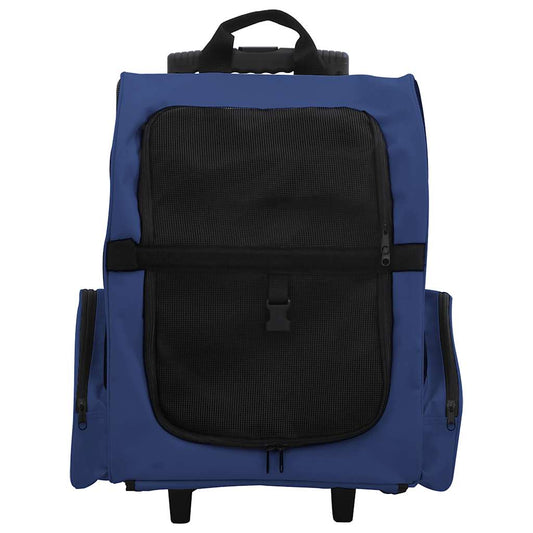 Trolley Trasportino per Animali Pieghevole Multifunzione Blu - homemem39