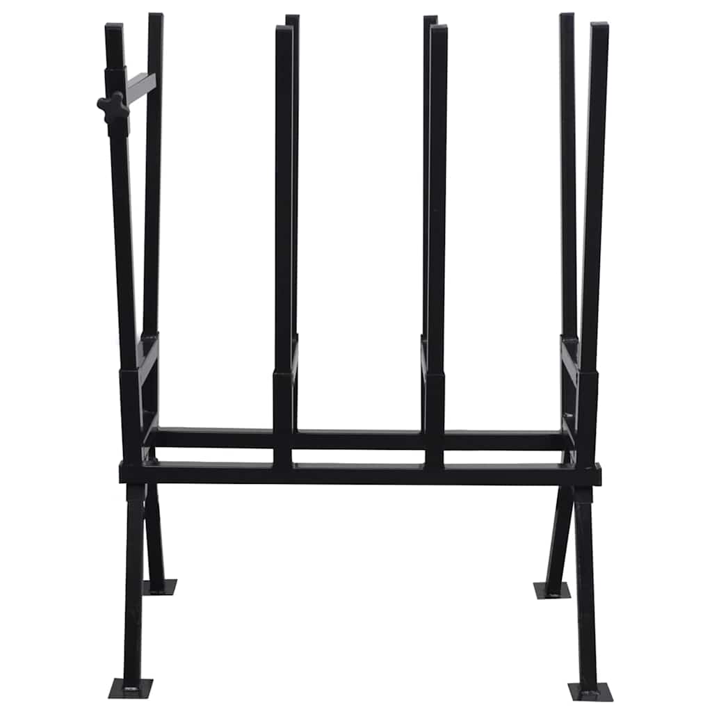 Cavalletto Verniciato a Polvere Nero per Segare Legno | homemem39