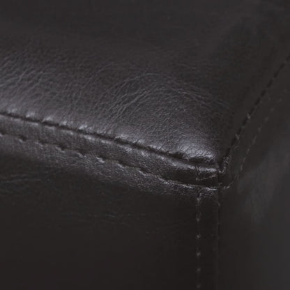 Panca 139,5 cm Marrone Scuro in Similpelle | homemem39