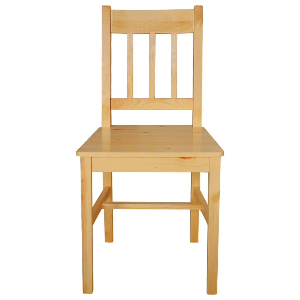 Sedie da Pranzo 2 pz in Legno di Pino | homemem39
