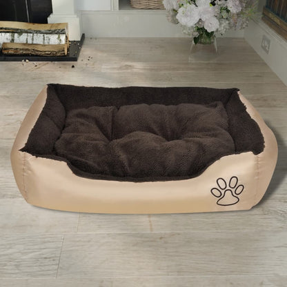Letto Caldo per Cani con Cuscino Imbottito L - homemem39