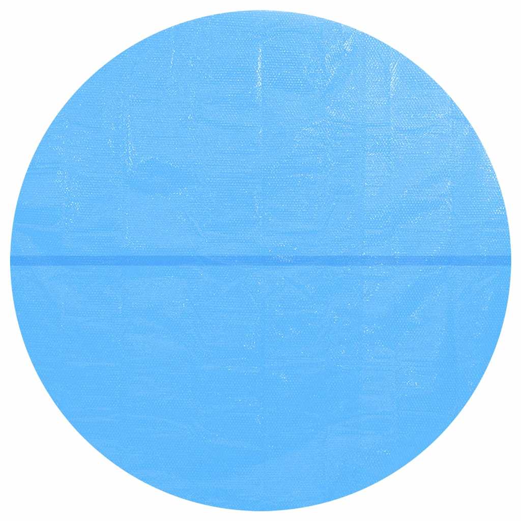 Telo Copripiscina Solare Copertura Rotonda PE 549 cm Blu | homemem39