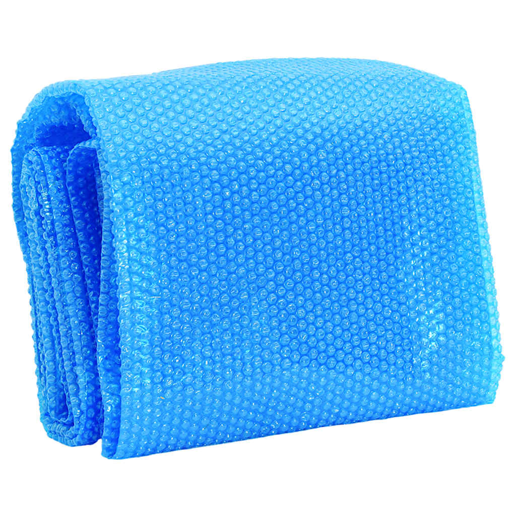 Telo Copripiscina Solare Copertura Rettangolare PE 450 x 220 cm Blu