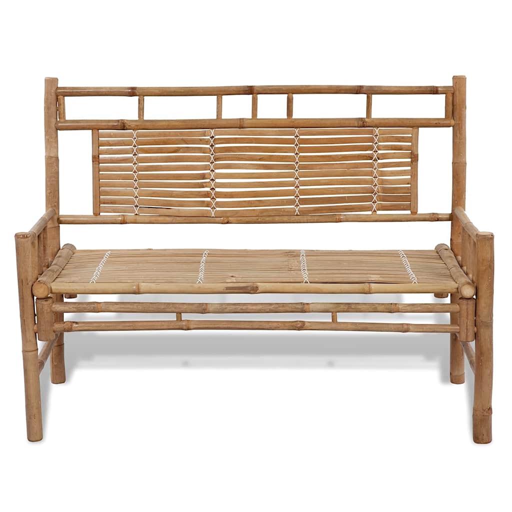 Panca da Giardino 120 cm in Bambù