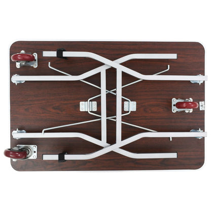 Tavolo da Toelettatura e Tosatura per Cani Pieghevole con Ruote - homemem39