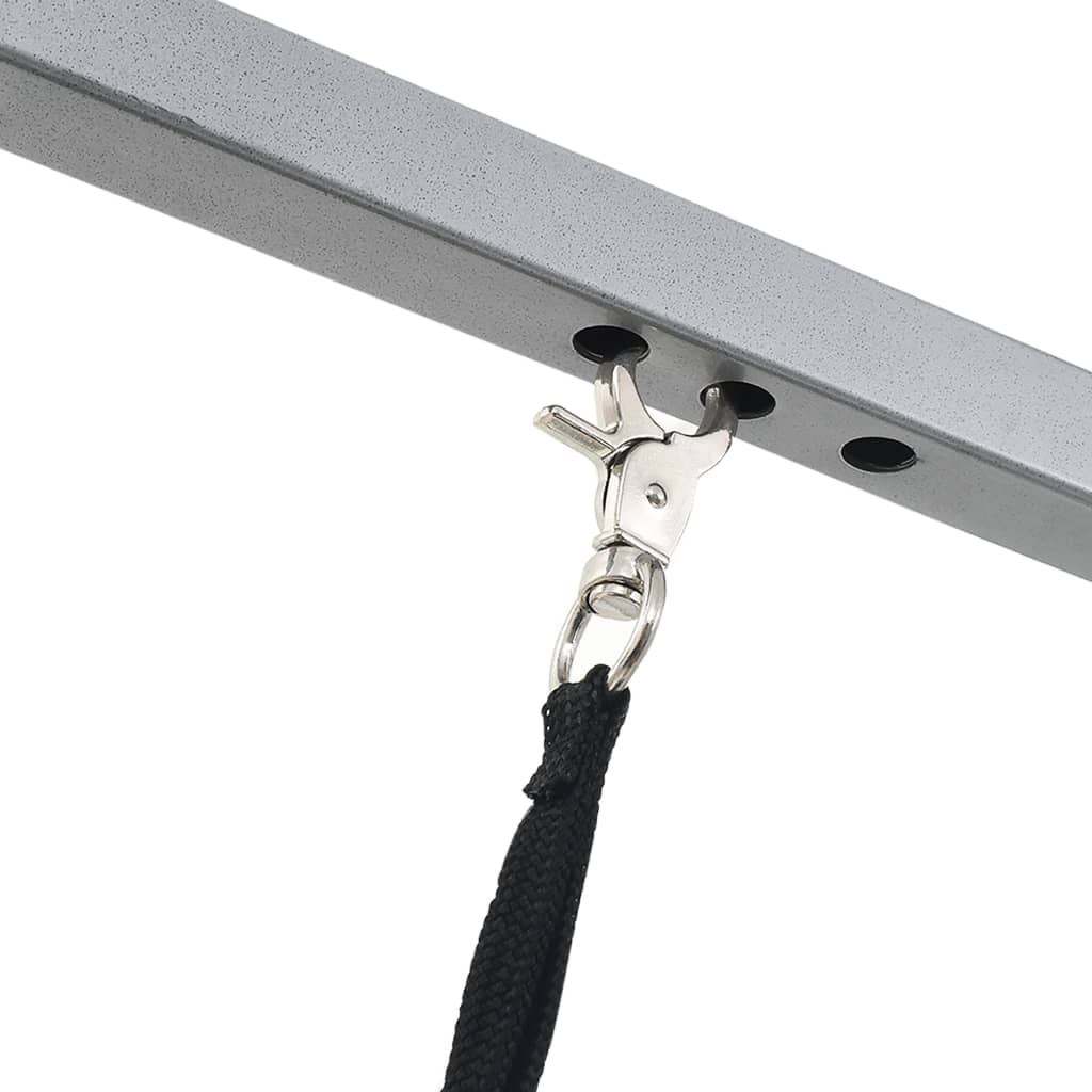 Tavolo da Toelettatura e Tosatura per Cani Pieghevole con Ruote - homemem39