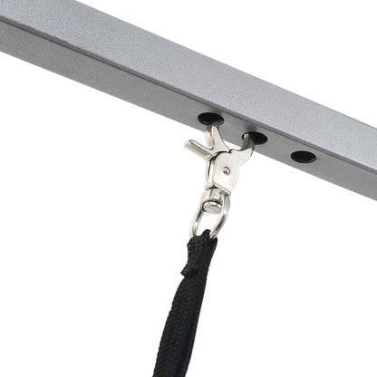 Tavolo da Toelettatura e Tosatura per Cani Pieghevole con Ruote - homemem39