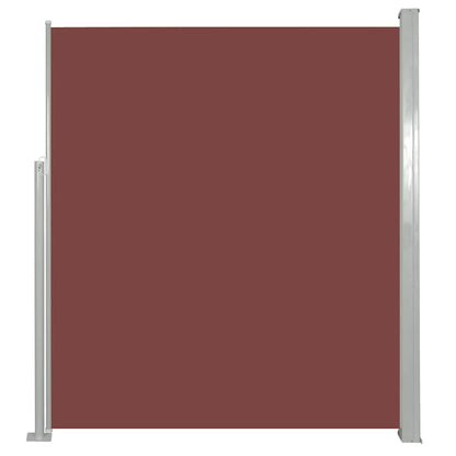Tenda da Sole Laterale Retrattile 160 x 300 cm Marrone - homemem39