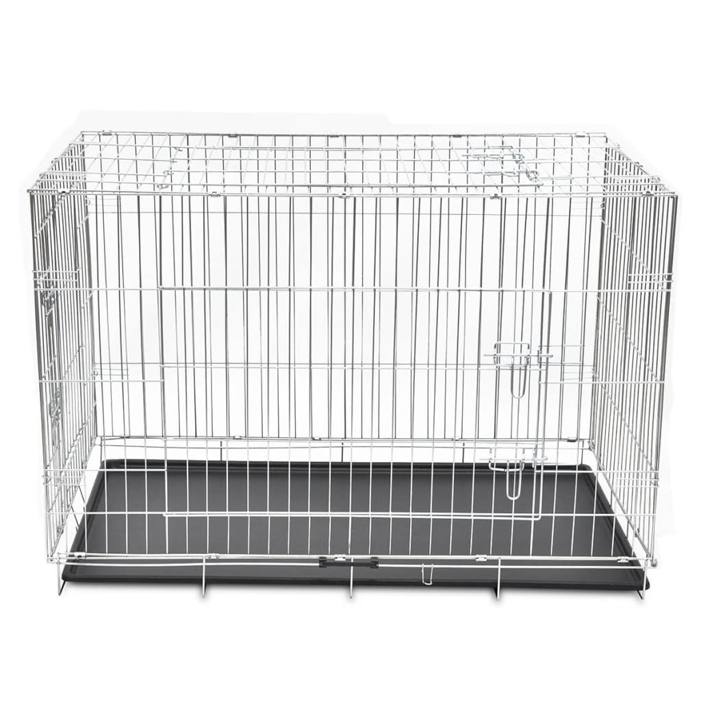 Gabbia di Trasporto Pieghevole per Cani XXL - homemem39