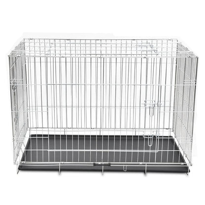 Gabbia di Trasporto Pieghevole per Cani XXL - homemem39