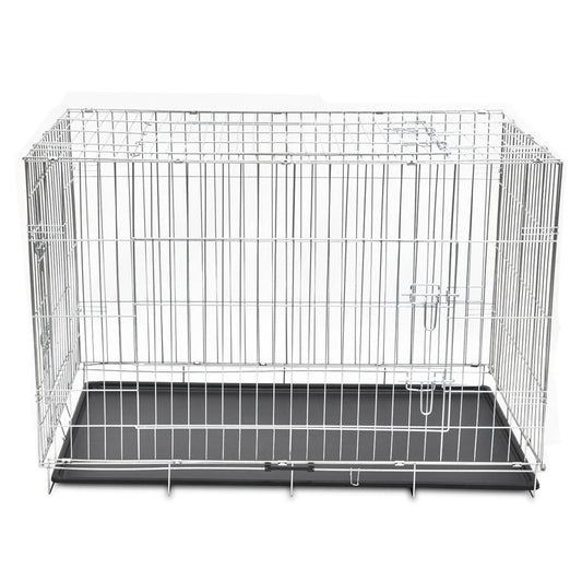 Gabbia di Trasporto Pieghevole per Cani XXL - homemem39